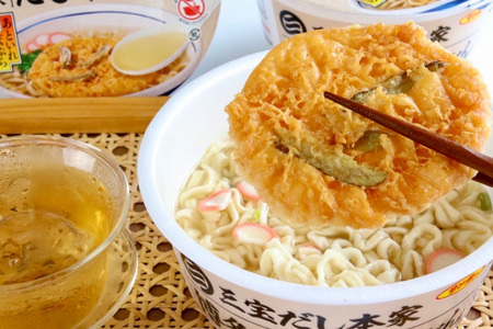 三宝だし本家 博多ごぼう天うどん 12食入り(1ケース) K001043