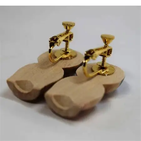 「こけス」イヤリング(りんごVer)_装飾品・工芸品     装飾品・工芸品 ピアス・イヤリング アクセサリー _【1238409】