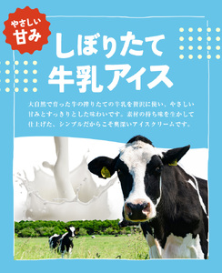 【お中元のし付き】しぼりたて 牛乳 アイス 100g×8個 北海道 スイーツ【配送不可地域：沖縄・離島】