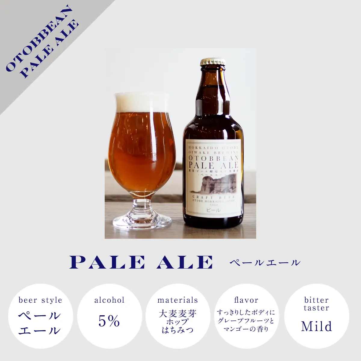 ＜OTOBBEAN-オトビアン-　6本セット（3種類×各2本）＞クラフトビール 330ml 北海道 道産 ご当地 ビール IPA ペールエール ホワイトエール セット 瓶ビール 飲み比べ お酒 宅飲み 晩酌