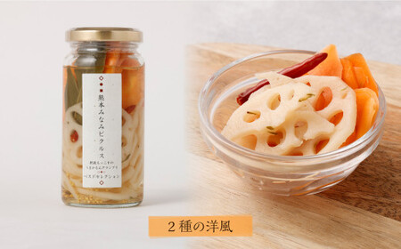 【熊本みなみピクルス】特撰ギフト桐箱3本セット