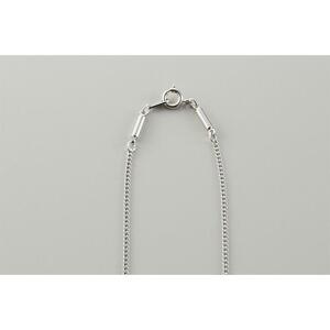 P10185-1　豪華な輝「大粒ハートキュービックジルコニア磁気ネックレス」