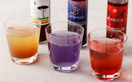 カラフル クラフトコーラ シロップ 150ml 飲み比べ 3種類 セット（フェアトレードコーラ、オルテンシア、ACACOLA）| 東和組立 飲料 ドリンク コーラ コーラシロップ ギフト M21S16