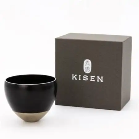 KISEN Guinomi Sake Cup DON Kurourushi Misty Silver_雑貨・日用品 グラス・カップ 食器   雑貨・日用品  食器 _【1370379】
