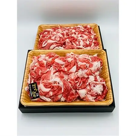 【毎月定期便】【A4～A5】博多和牛切り落とし 1kg(500g×2パック)全6回_肉 黒毛和牛 牛肉   定期便 定期便  _【配送不可地域：離島】【4002153】