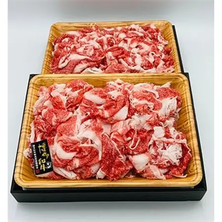 【毎月定期便】【A4～A5】博多和牛切り落とし 1kg(500g×2パック)全12回_肉 黒毛和牛 牛肉   定期便 定期便  _【配送不可地域：離島】【4002154】