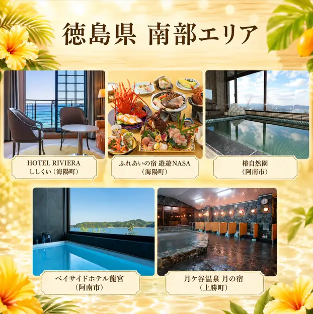 宿泊券 15,000円分 徳島 旅行券 宿泊券