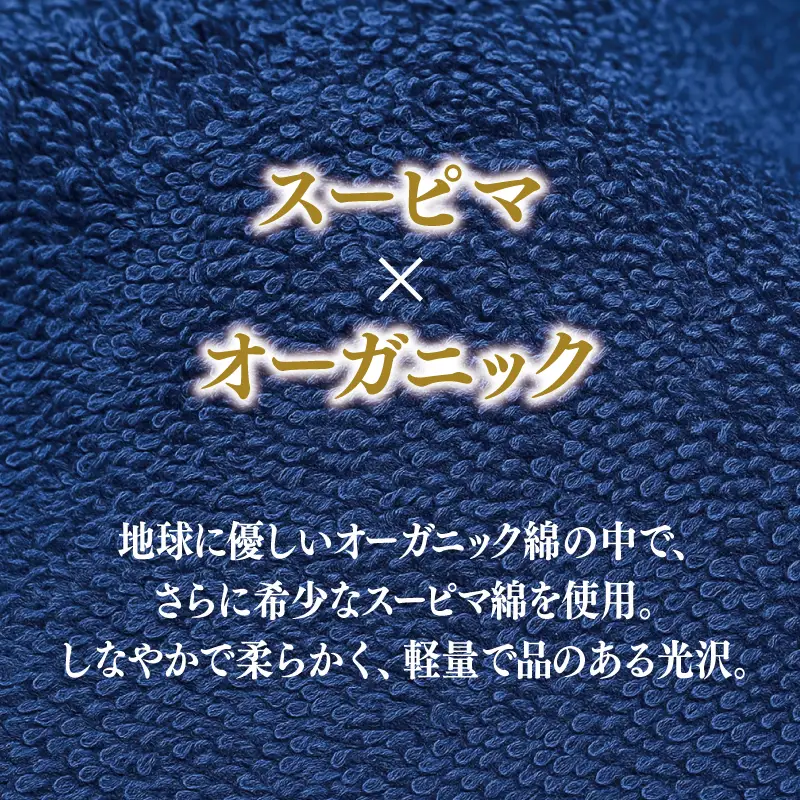 高級泉州タオル ラガマフィン バスタオル ネイビー 1枚
