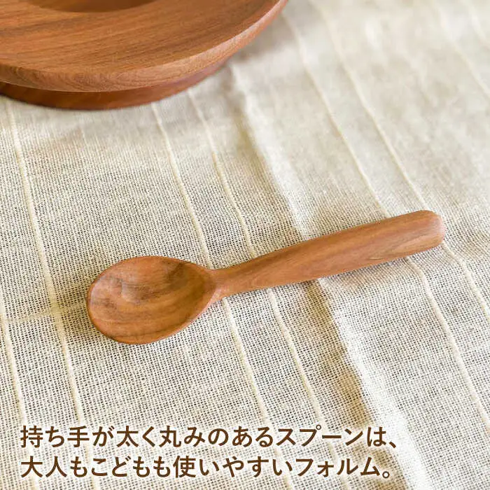 【離乳食用】ベビー皿 と スプーン の セット 糸島市 / カントリーチェア 【いとしまごころ】 [ATC020]