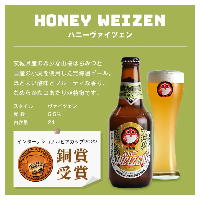 ビール 常陸野ネストビール 6種12本 飲み比べセット ハニーヴァイツェン入り ギフト お酒クラフトビール 地ビール ご当地ビール お中元 ギフトビールセット 暑中見舞い 