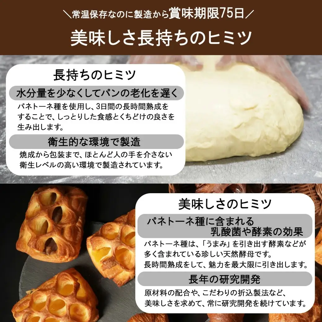 定期便 12回 パン 詰め合わせ セット ギフトA 30個入り ロングライフパン （1年間、毎月お届けします）【190-02】