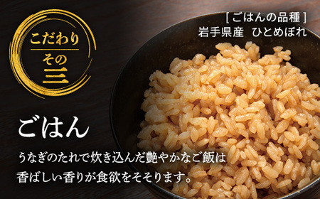 鹿児島県産うなぎ使用 冷凍うなぎめし 2食セット ※離島への配送不可 FAA-078