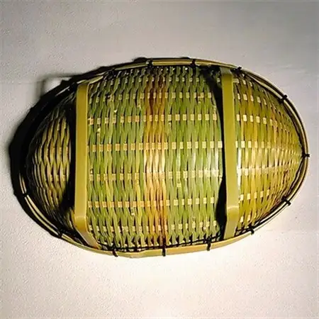 時が経つほどに色合いが深まる手作りボートかご【1073378】