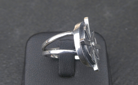 Water wheel ring ウォーター ホイール リング ｜ 指輪 水車 シンプル 細身 合わせやすい シルバー アクセサリー 水車 925 ハンドメイド 選べる サイズ ジュエリー アクセ ファッション 人気 ギフト プレゼント 年末年始 お中元 お歳暮 内祝い 快気祝い