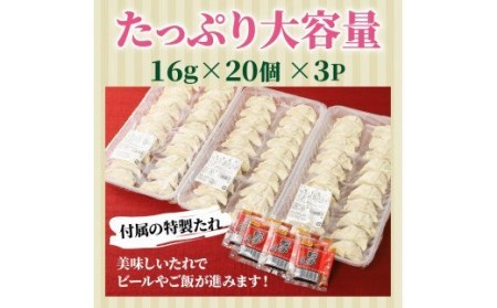 くにさき桜王豚の餃子60個/計0.96kg _1066R