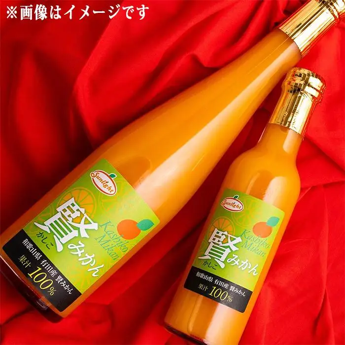 賢みかんジュース200ml 12本セット ギフト