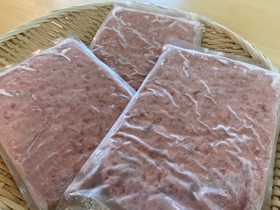 【1つ上の逸品】天然南マグロ100％ねぎとろ600g (a10-977)