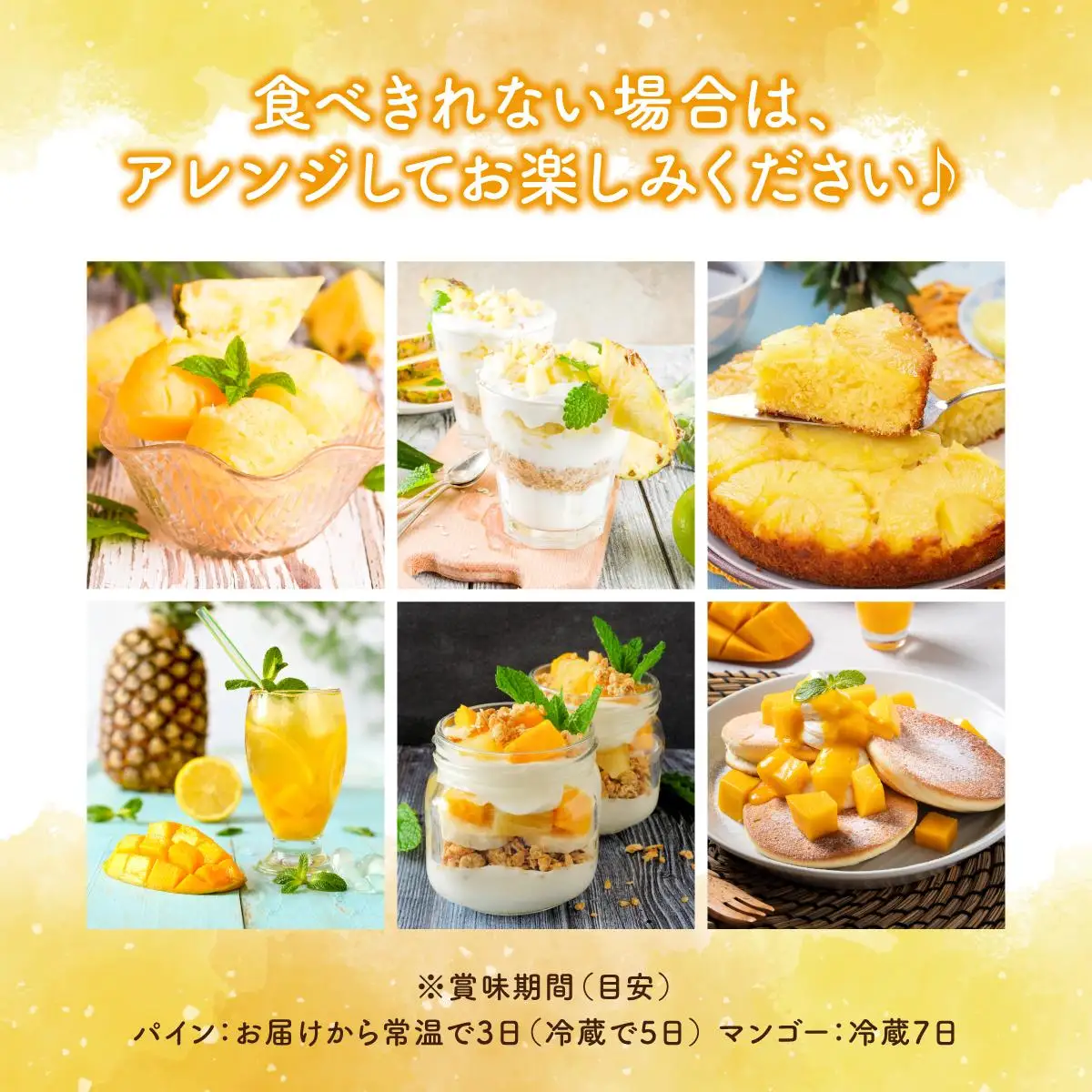 定期便 5回 パイナップル マンゴー 