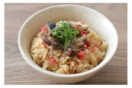 炊き込みご飯の素 3種 かに 牡蠣 金華さば (2合用×各2p) 計6p 