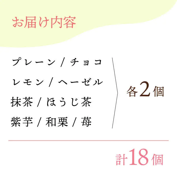 【からだに優しい！】焼きドーナツ詰め合わせ 18個入 スイーツ お菓子【Sweets Of Happiness】[EG03]