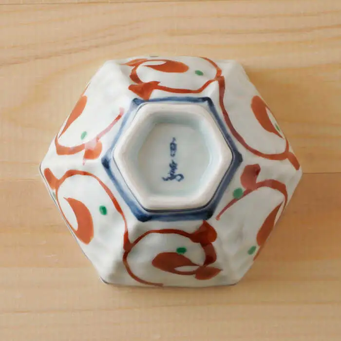 【波佐見焼】六角小鉢（六角茶付）5柄セット 食器 皿【陶もと】[PE38] 波佐見焼