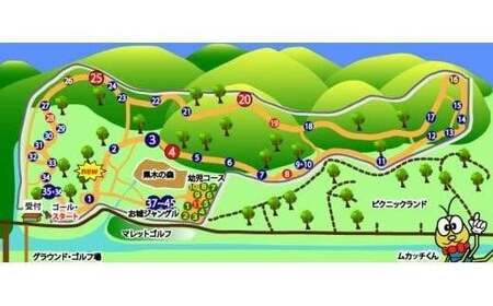 希望が丘文化公園 共通利用券 フィールド アスレチック グラウンド ゴルフ 入場券 チケット 5枚 ( 大人チケット 2枚 子供チケット3枚 セット ) フィールドアスレチック アウトドア アクティビティ ゴルフ 自然 運動 家族 ファミリー 体験 滋賀県 竜王