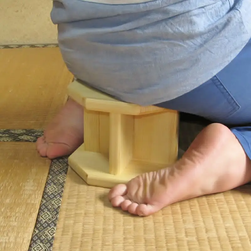  手作り木製 正座用補助椅子15cm  2個セット