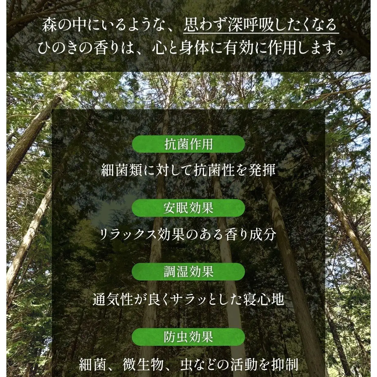 ひのきの枕 『夢香』カラー：ブルー ZY001-4 