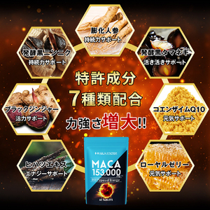 マカ ハルクファクター 亜鉛 20倍濃縮 栄養機能食品 マカ【30日分】