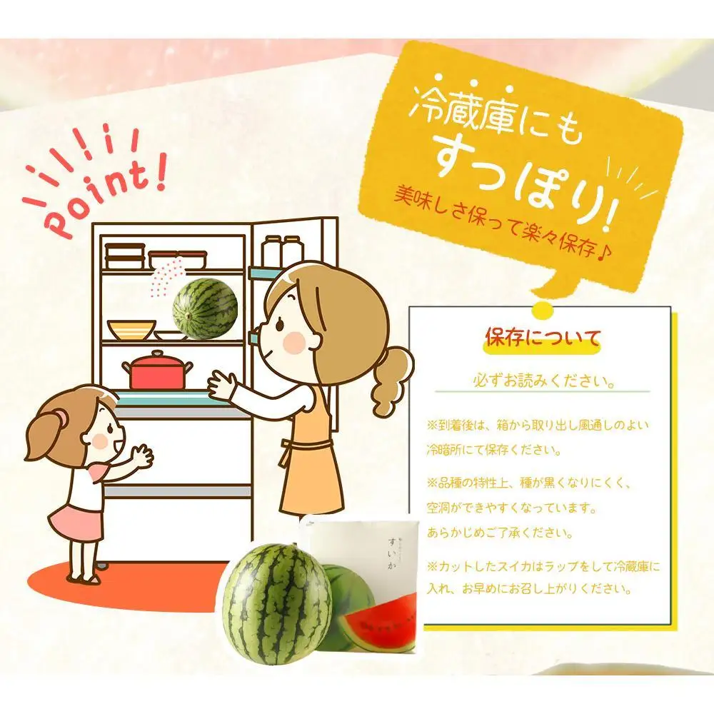 紀州和歌山産 小玉スイカ「ひとりじめ」 1玉［2027年6月中旬頃～2027年7月上旬頃に順次発送］［UT85］