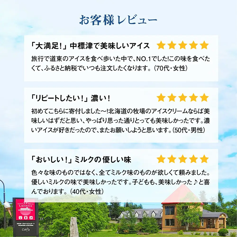 【無添加】北海道 プレミアム アイスクリーム（ミルク）10個【1111403】