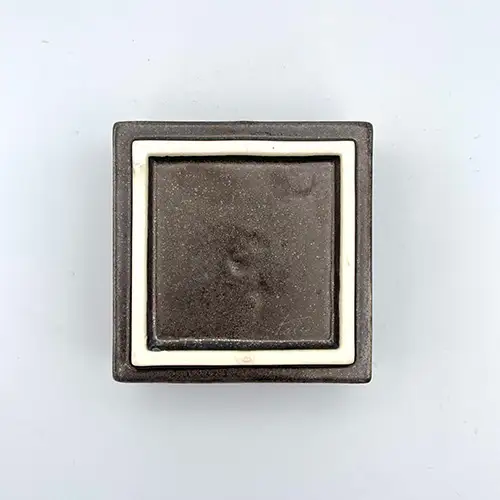 角鉢 磁器製 黒 No.188