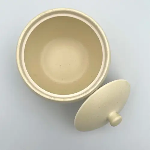 キャニスター 磁器製 蓋付きの保存容器 No.194