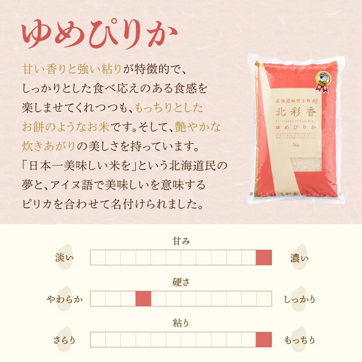 令和8年産 食べ比べ ( ゆめぴりか vs ななつぼし ) 白米 20kg 【北彩香】