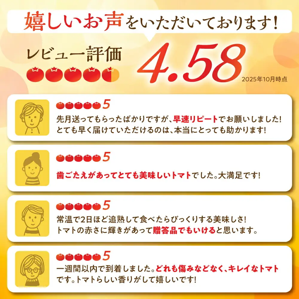 【2026年7月下旬～発送】大玉トマト 3kg / トマト 池田農園