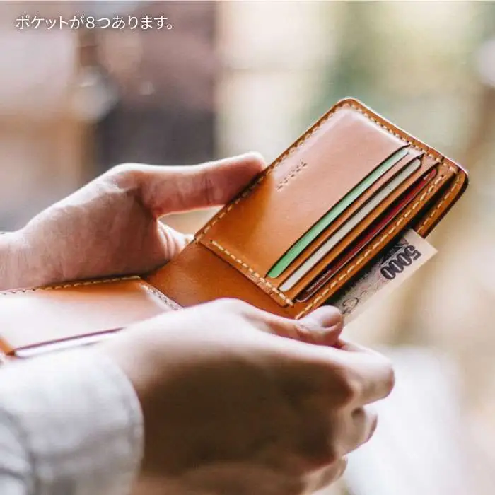 DURAM クラシック 二つ折り 財布  / 2つ折り 革 レザー 9001 糸島 / Duram Factory ドゥラムファクトリー [AJE053]