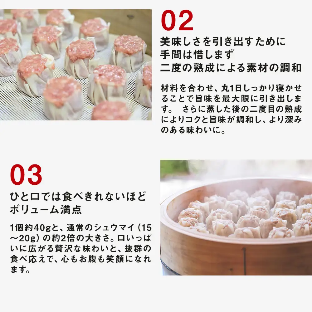冷凍 特製豚シウマイ8個入り×2パック ｜しゅうまい シューマイ 焼売