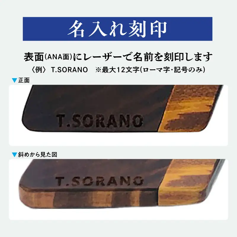 宮崎県産飫肥杉製バゲージタグ(漆仕上げ/県産牛の革紐） 飫肥杉木材 牛革 青島塗 タグ