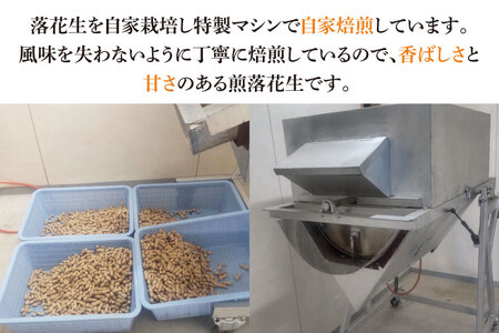 【2026年11月中旬より順次発送】なめがたの煎落花生　190g×5袋入り(CS-3)