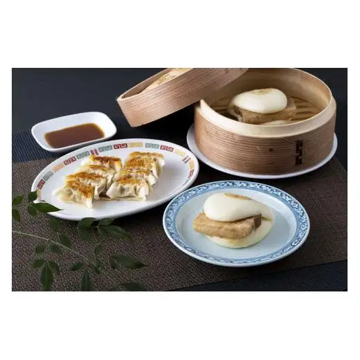 角煮まんと長崎一口餃子2種の詰め合わせ【3回定期便】