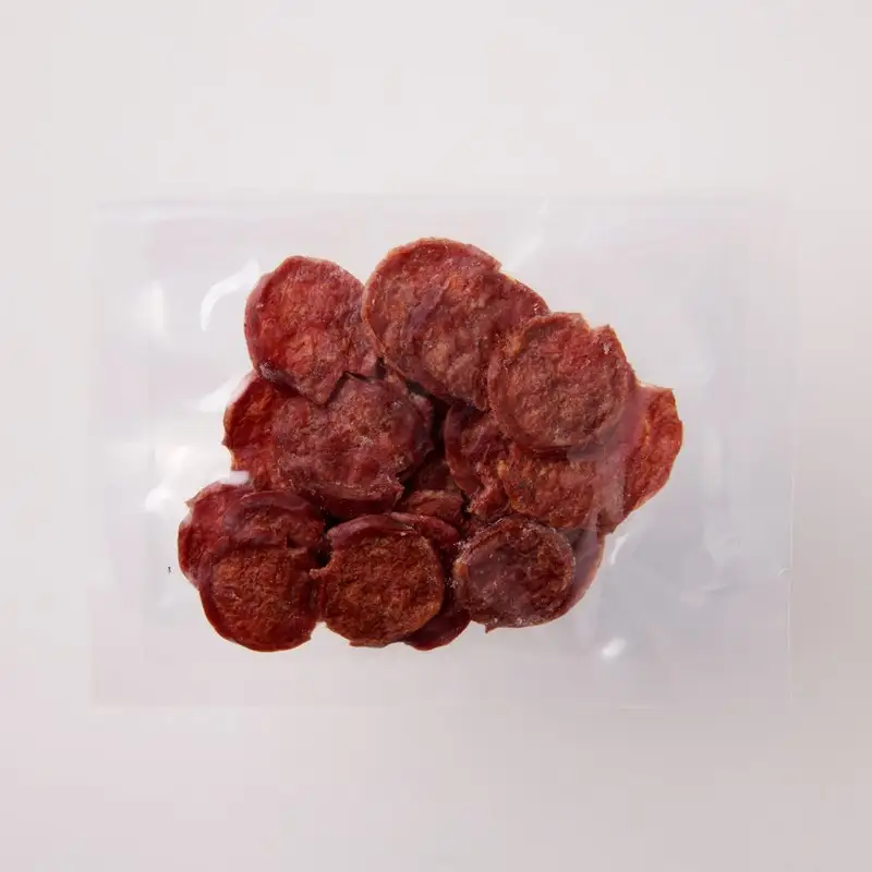 【京丹後ジビエ】鹿肉サラミ風ソーセージチップス 20g×6 ジビエ