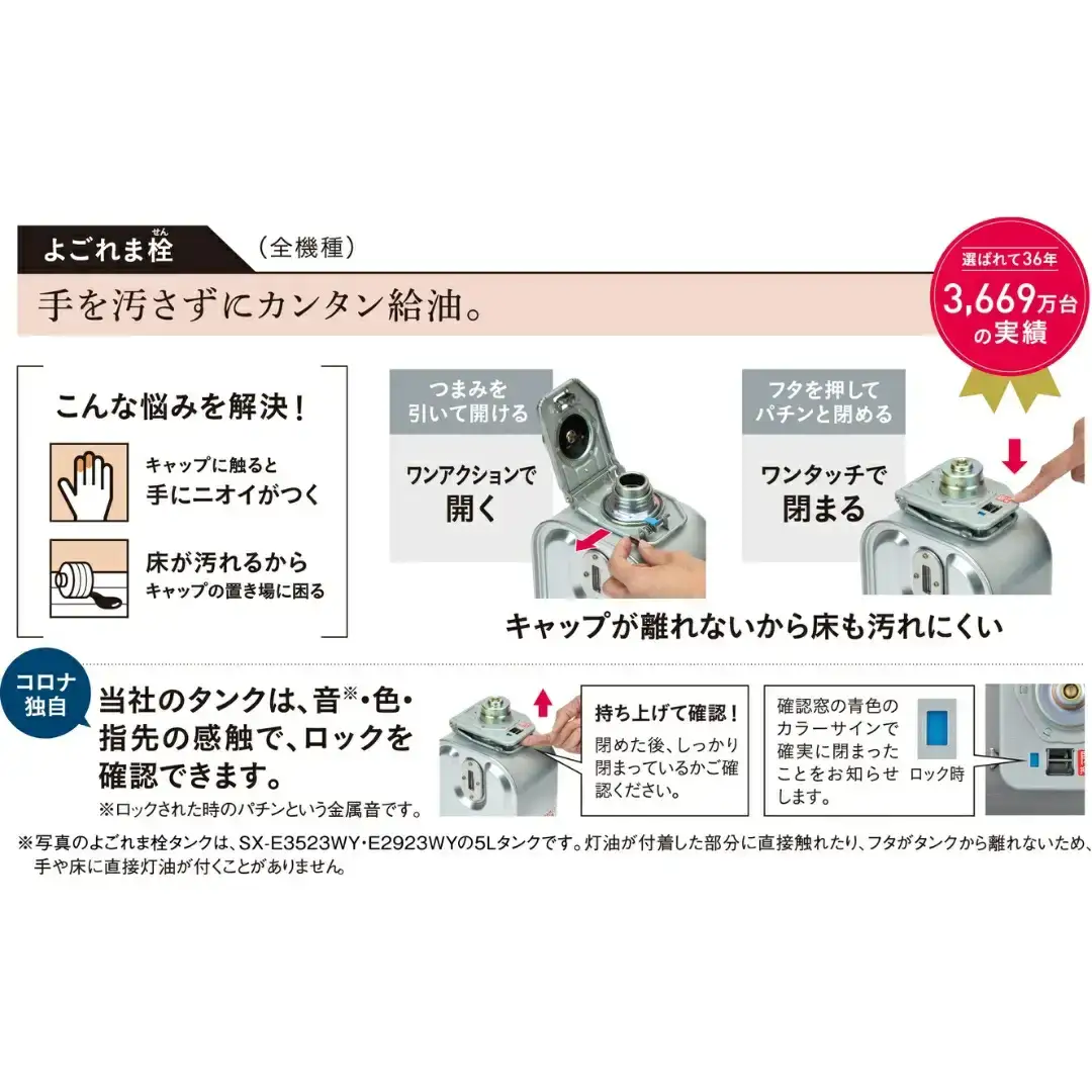 コロナ 石油ストーブ 反射型 7~9畳用 SX-2423YS 灯油 ストーブ