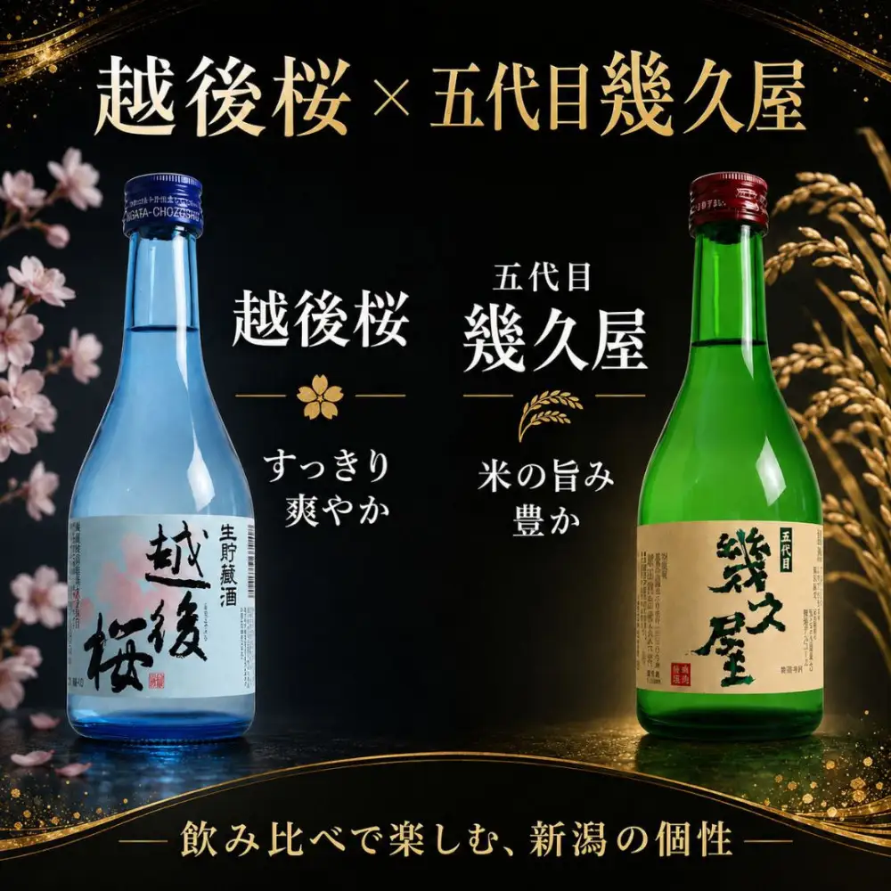 久保田・越乃寒梅・八海山入り！新潟受賞蔵有名酒飲み比べ 300ml 5本