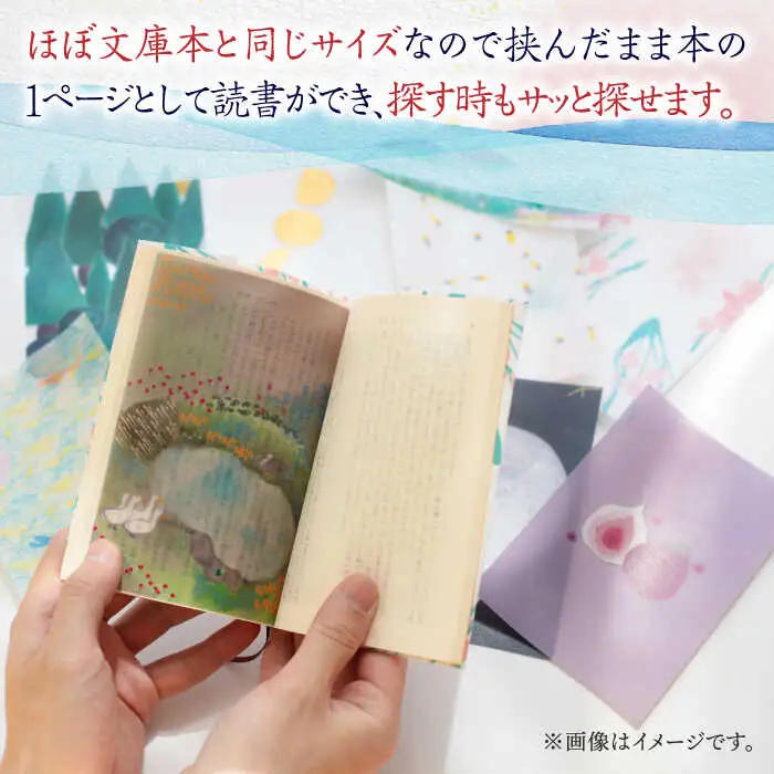 季節のしおり 5枚 セット【手紙や】 しおり 栞 本 [ABAJ011]