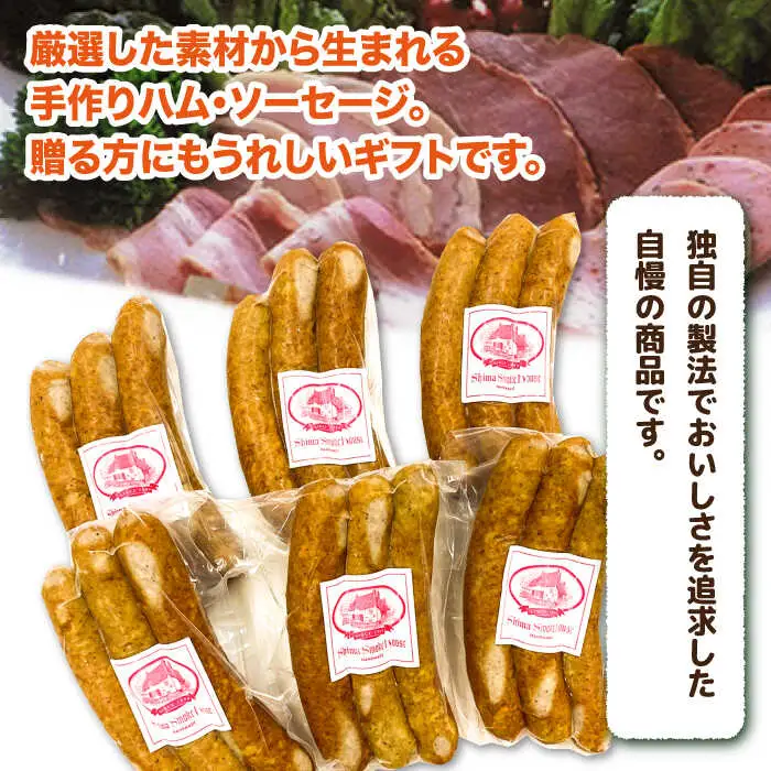 【全3回定期便】無添加 ウインナー 3本×6パック 糸島市 / 志摩スモークハウス [AOA035]