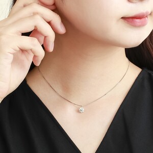 【ふるなび限定】Deliciae 大粒1カラット1粒 SIアップ ダイヤモンドペンダント ネックレス 6本爪 天然ダイヤモンド1ct pt900 鑑定書付 DNCPT0101-16 FN-Limited-SP