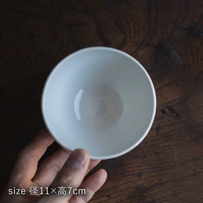 【波佐見焼】コロンとボウル ミルク色 2個セット 食器 皿【イロドリ】[KE59] 波佐見焼