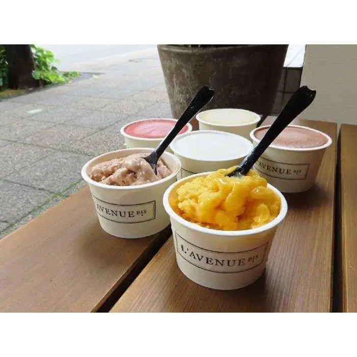 【着日指定必須】L’AVENUE（ラヴニュー）グラス エ ソルベ 〈アイスクリーム＆シャーベット 6個入り〉GLACE ET SORBET 6PIECE