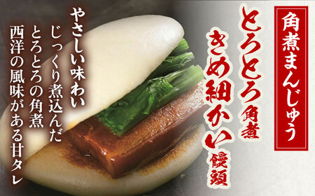 【12回定期便】具材付き！長崎ちゃんぽん 2食・皿うどん揚麺 2食・角煮まんじゅう 4食詰合せ  [OBL011]