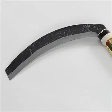 薩摩の鍛冶屋深水の【草刈り鎌】【かま】手造り 深水金ブランド農作業草刈 加世田型 両刃 A6-147_雑貨     装飾品・工芸品          雑貨・日用品  日用品   雑貨・日用品 アウトドア用品 スポーツ・アウトドア用品 _【配送不可地域：離島・沖縄県】【1166420】